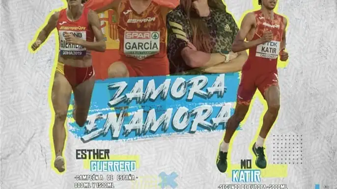 Cartel anunciador de la Milla de Zamora