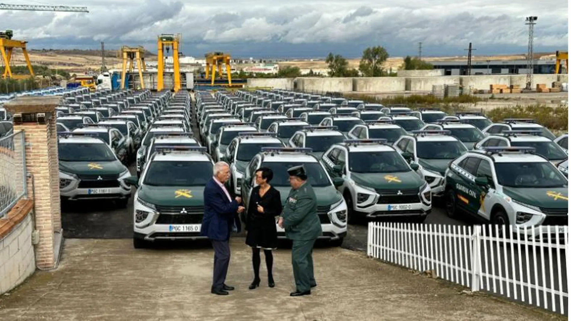 La Guardia Civil recibe 58 nuevos vehículos de la marca CITROËN 