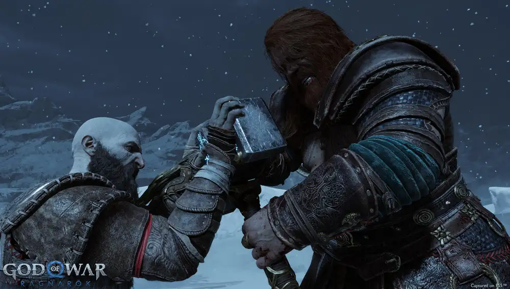 Kratos y Thor, que jugará un rol de importancia en &quot;God of War: Ragnarok&quot;