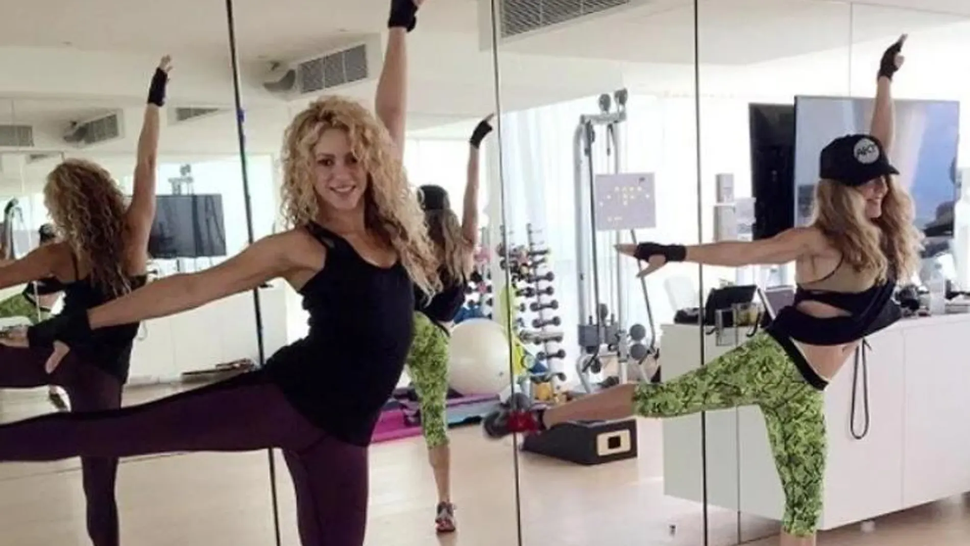 El eficaz y sencillo entrenamiento de Shakira