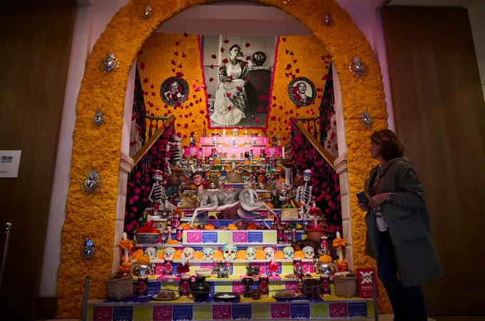 Un altar de muertos para traer a Frida Kahlo a la vida