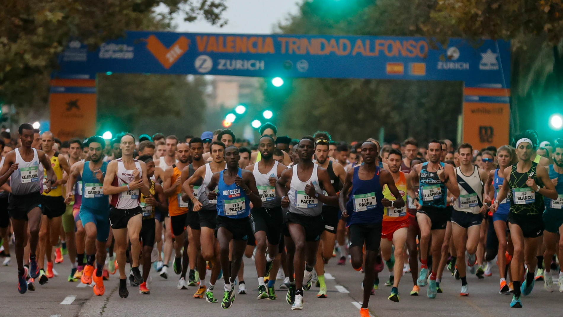 Imagen de la media maratón de Valencia el pasado 23 de octubre