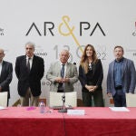 Gonzalo Santonja, consejero de cultura de la Junta de Castilla y León presenta de la Bienal Ibérica de Patrimonio Cultural AR&PA