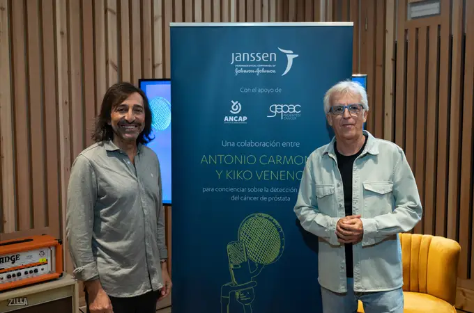 Antonio Carmona y Kiko Veneno se unen contra el cáncer de próstata
