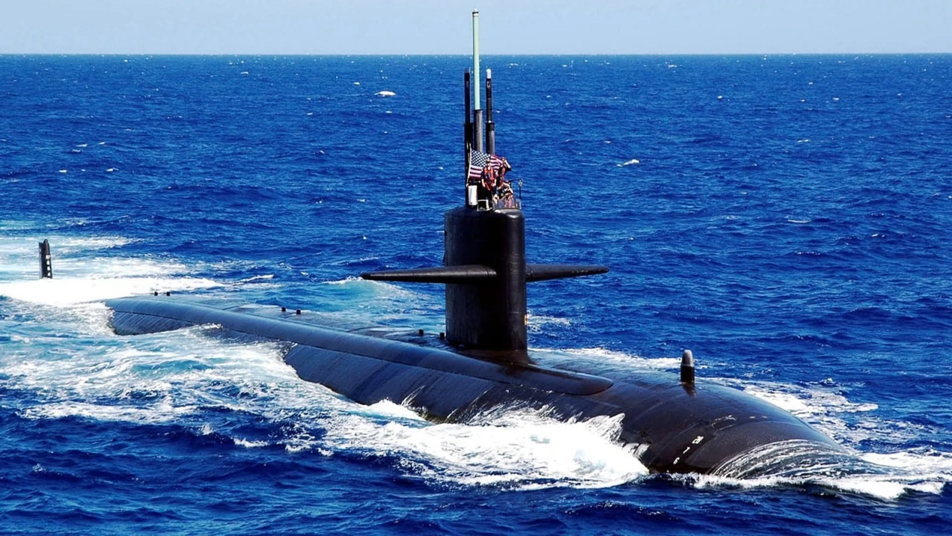 Un submarino de propulsión nuclear de EEUU clase Los Angeles