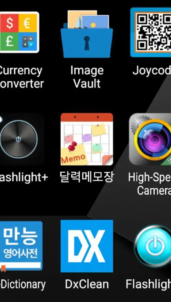 Algunas de las "clicker apps" identificadas por McAfee en Google Play.