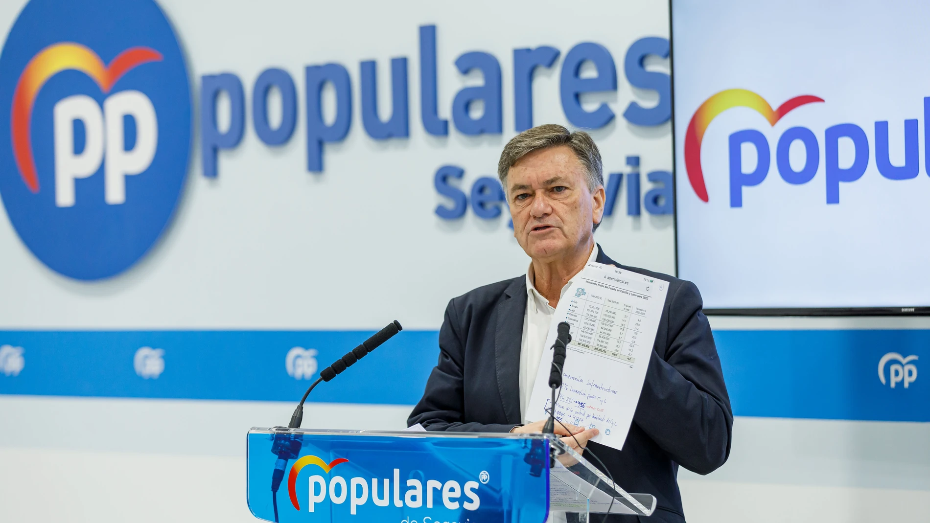 El secretario general del PPCyL, Francisco Vázquez, hace balance de los seis primeros meses del Gobierno del presidente de la Junta, Alfonso Fernández Mañueco