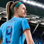 La jugadora inglesa Chloe Kelly en “FIFA 23″.