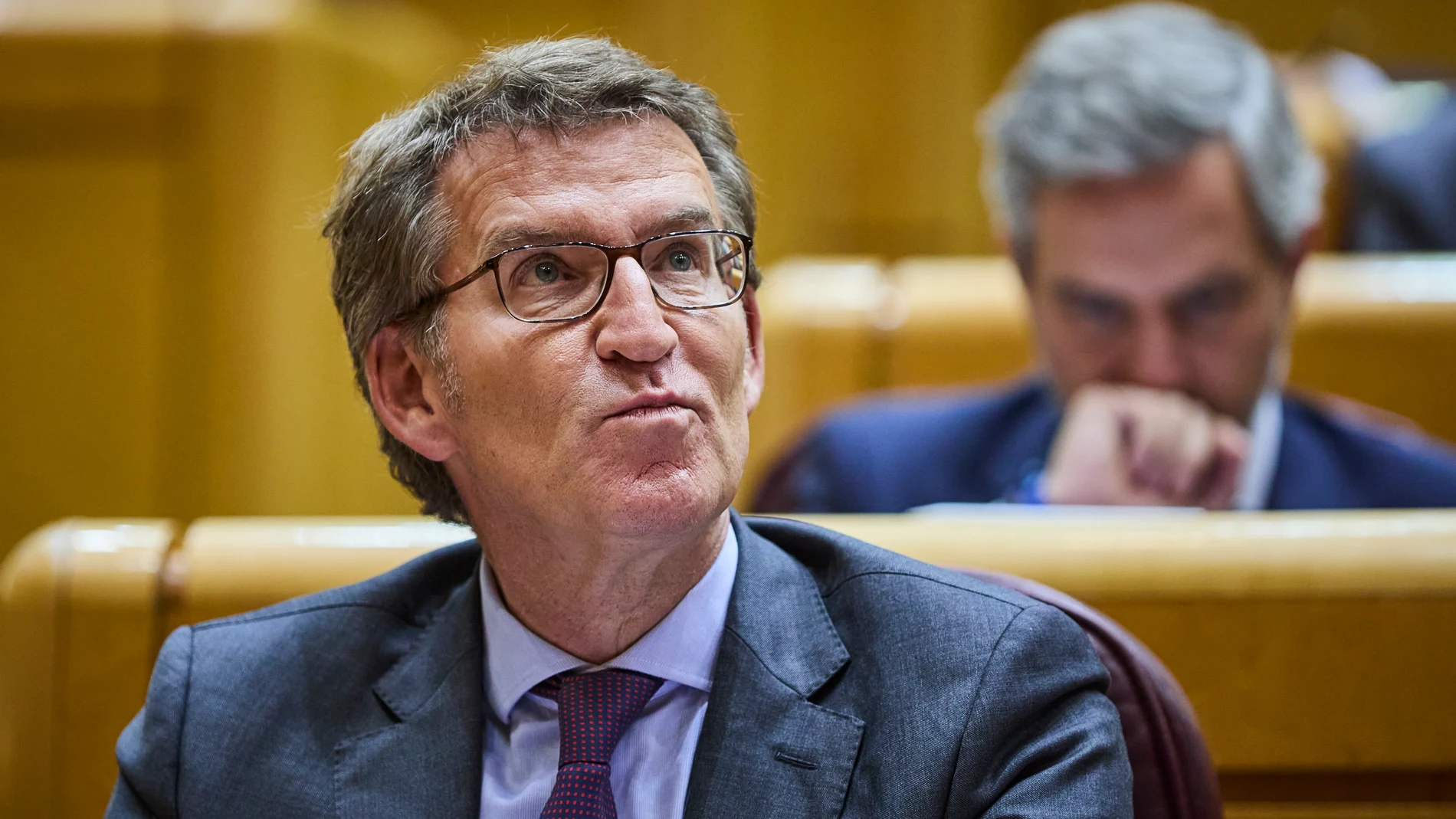 El líder del PP, Alberto Núñez Feijoó