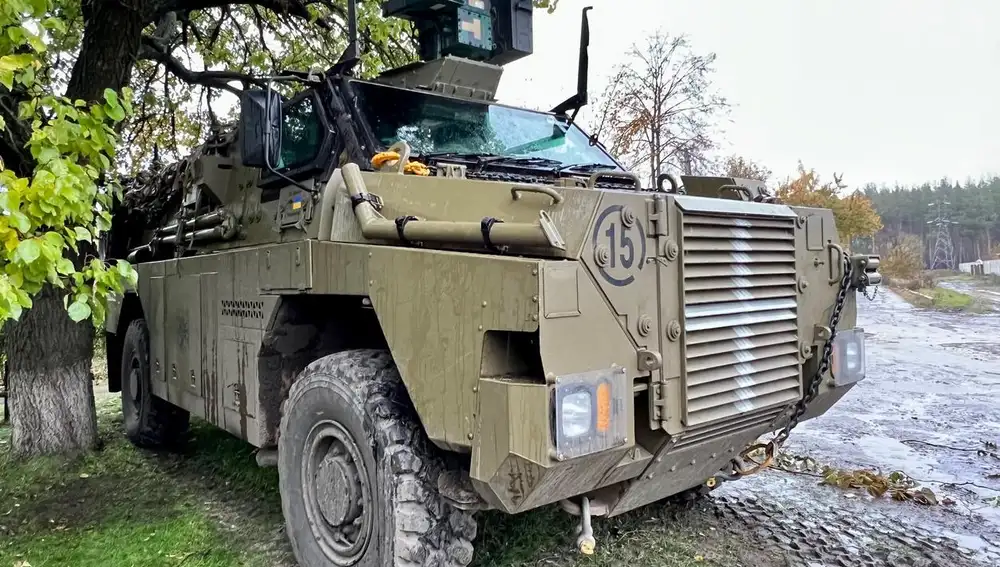 Bushmaster en las filas de Ucrania.