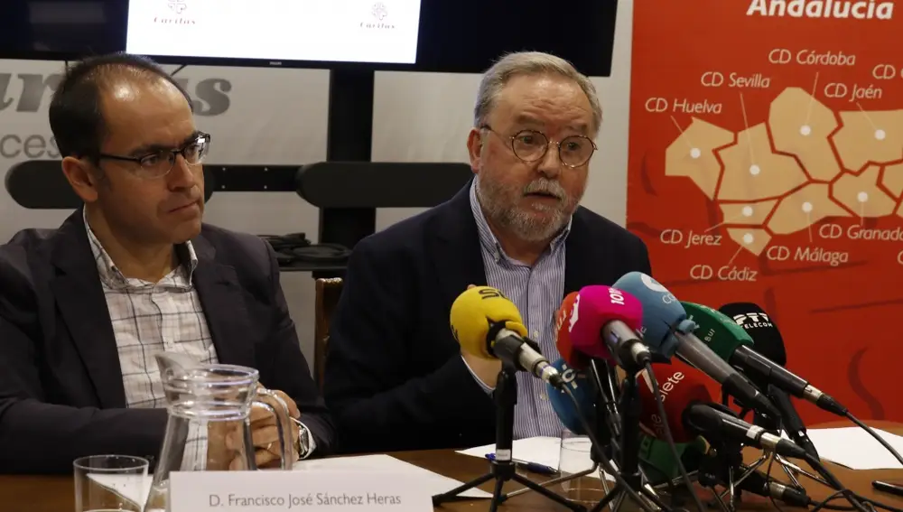 Cáritas anunció que asiste a 5.237 personas sin hogar en Andalucía en 2021