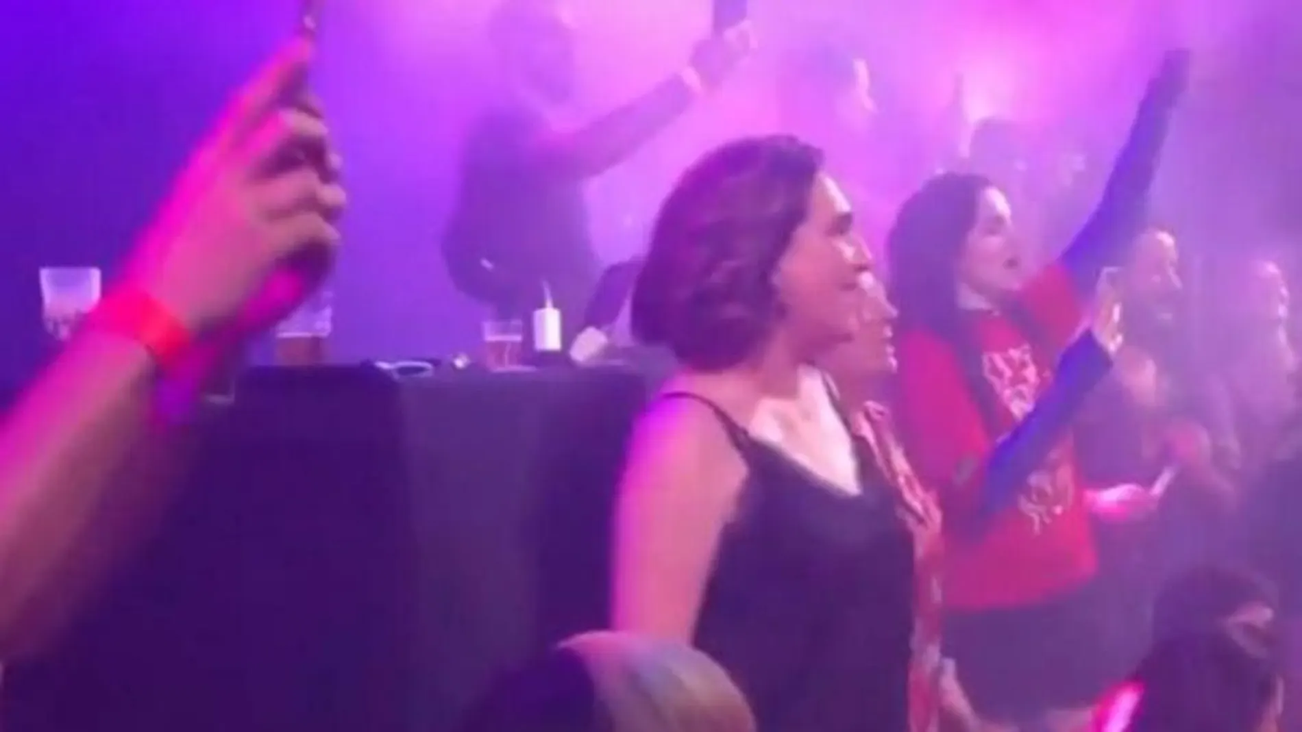Ada Colau, en un concierto