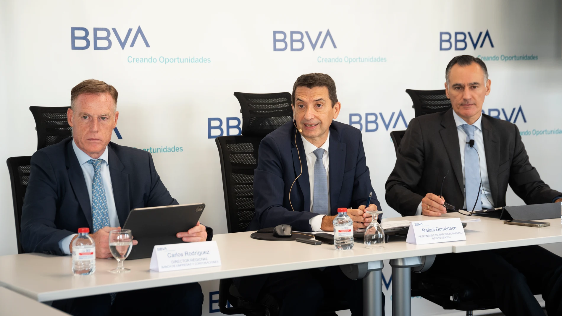 Los expertos del BBVA Research hoy en Valencia