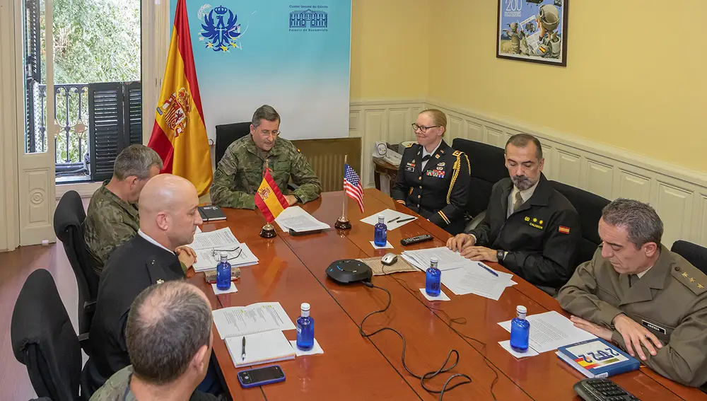 Firma de la Declaración de Visión Estratégica entre los ejércitos de Tierra de España y EE UU