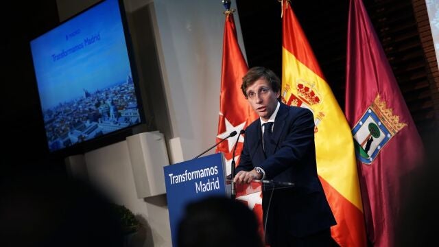 El alcalde de Madrid, José Luis Martínez-Almeida