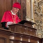 El magistrado Manuel Marchena, en su toma de posesión como académico de número de la Real Academia de Doctores de España