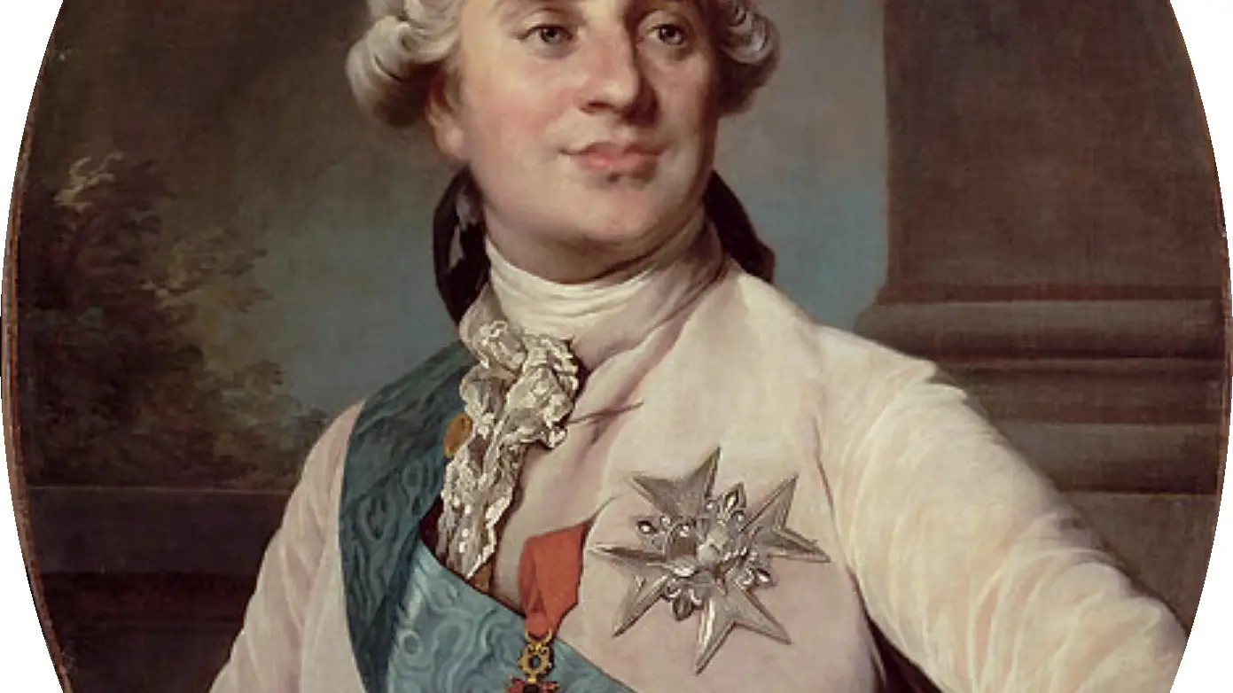 Luis XVI a los veinte años, pintado por Duplessis
