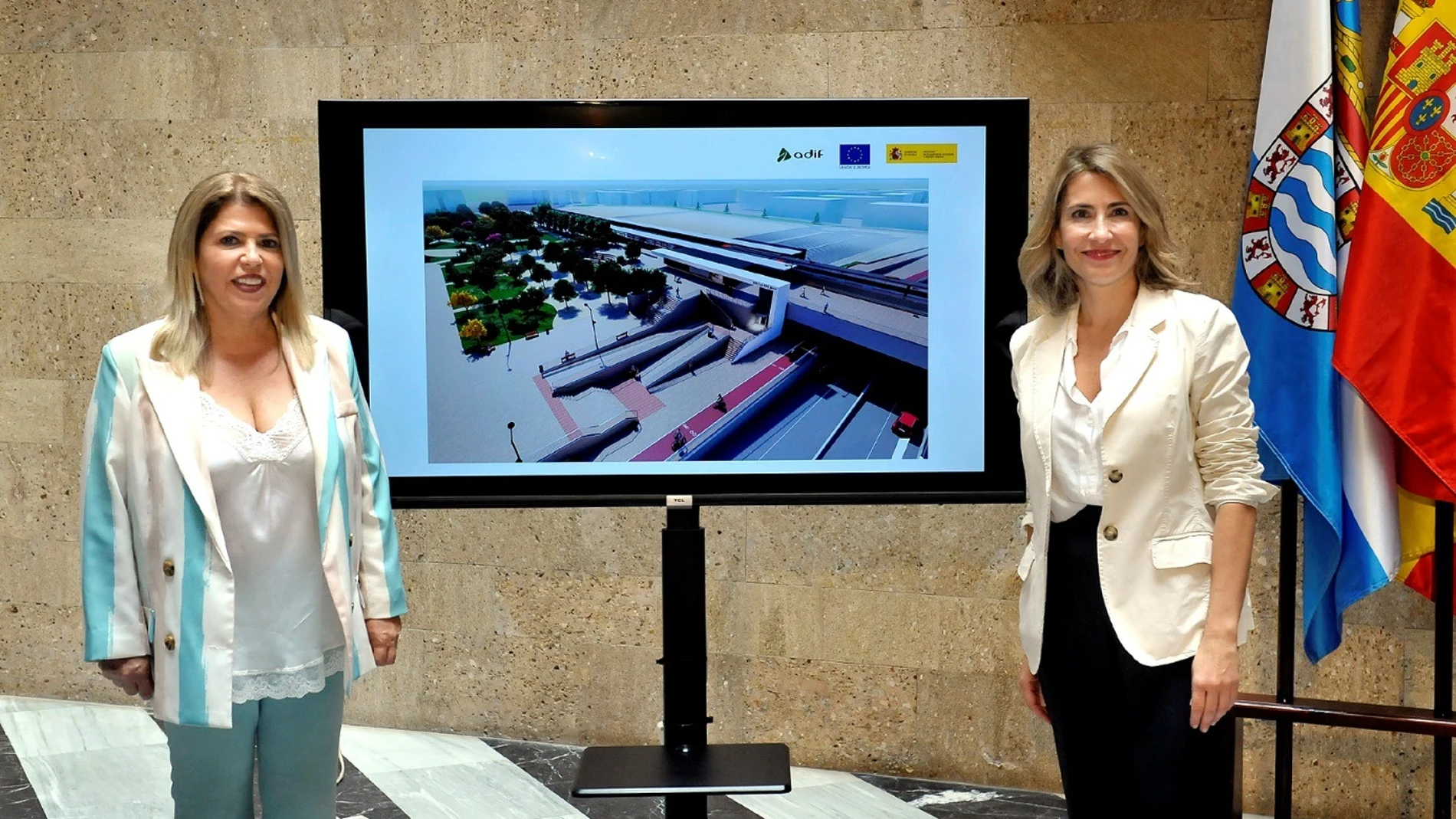 La ministra de Transportes, Movilidad y Agenda Urbana, Raquel Sánchez y la alcaldesa de Jerez de la Frontera, Mamen SánchezGOBIERNO DE ESPAÑA