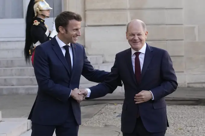 Crisis de pareja entre Macron y Scholz
