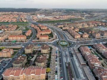 Vista aérea de Boadilla del Monte