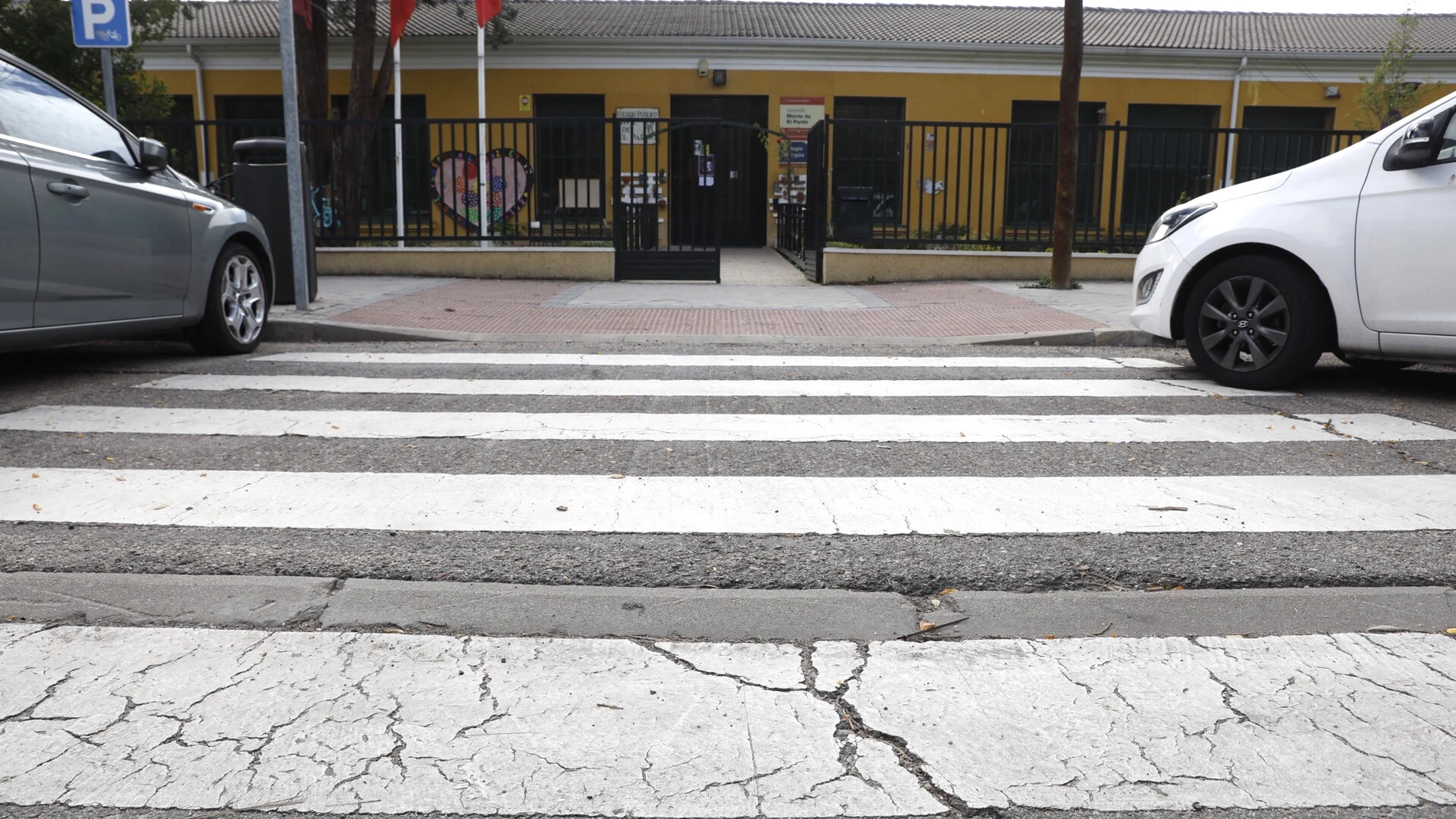 El entorno del Colegio del Pardo, como los pasos de peatones, será renovado