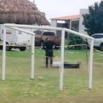 Escenario del tiroteo en una finca en Puerto Colombia durante una fiesta de cumpleaños
