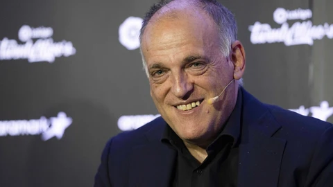 El presidente de LaLiga, Javier Tebas