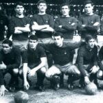 Esta fotografía de la temporada 1967-68 hizo historia en Orense