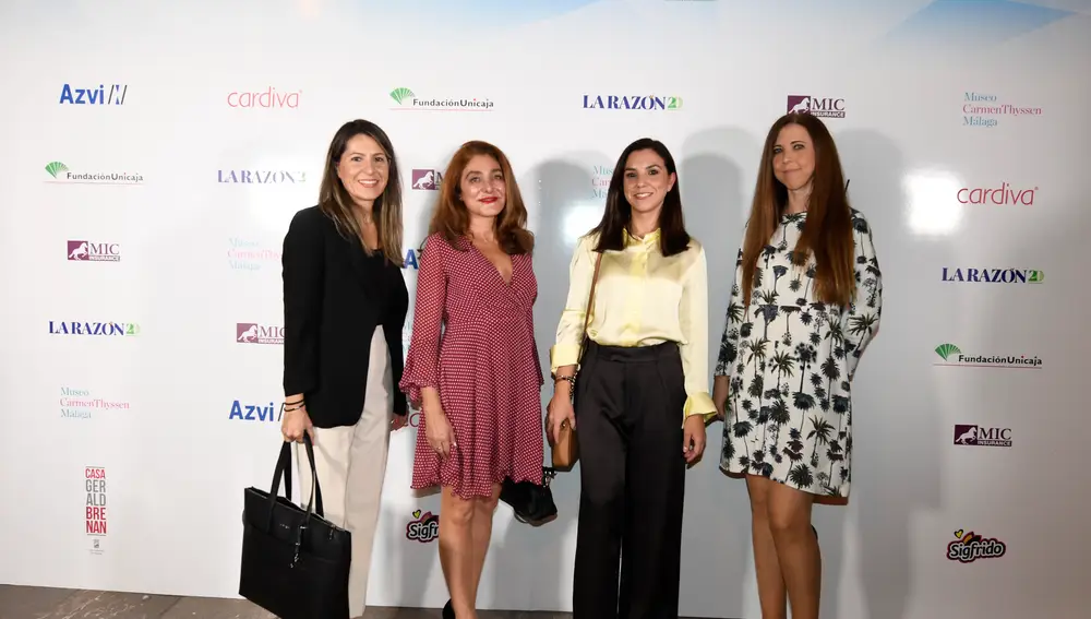 Gemma Bastida, Lourdes Moreno, Cristina Rico y Flor Gómez