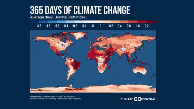 '365 días en un planeta que se calienta'