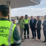 la delegada del Gobierno en Castilla y León, Virginia Barcones, presenta en Burgos el operativo especial de tráfico para el "Puente" de Todos los Santos