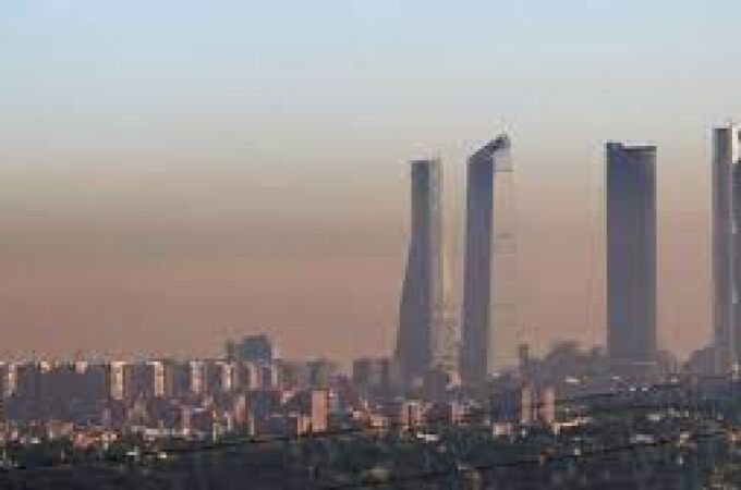Tarde con alta incidencia de ozono en Madrid