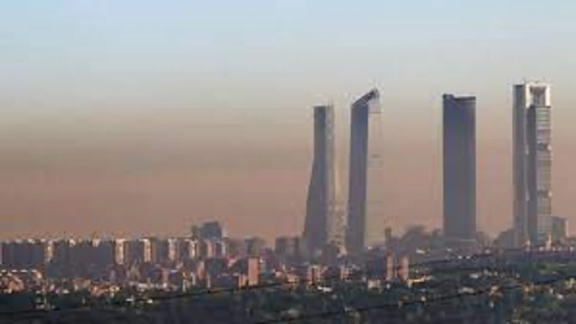 Tarde con alta incidencia de ozono en Madrid