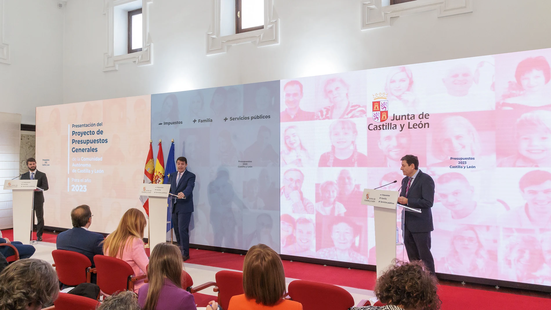 Presentación de los Presupuestos de Castilla y León