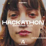 Cartel de 'Hackathon Emprende'. JUNTA DE ANDALUCÍA