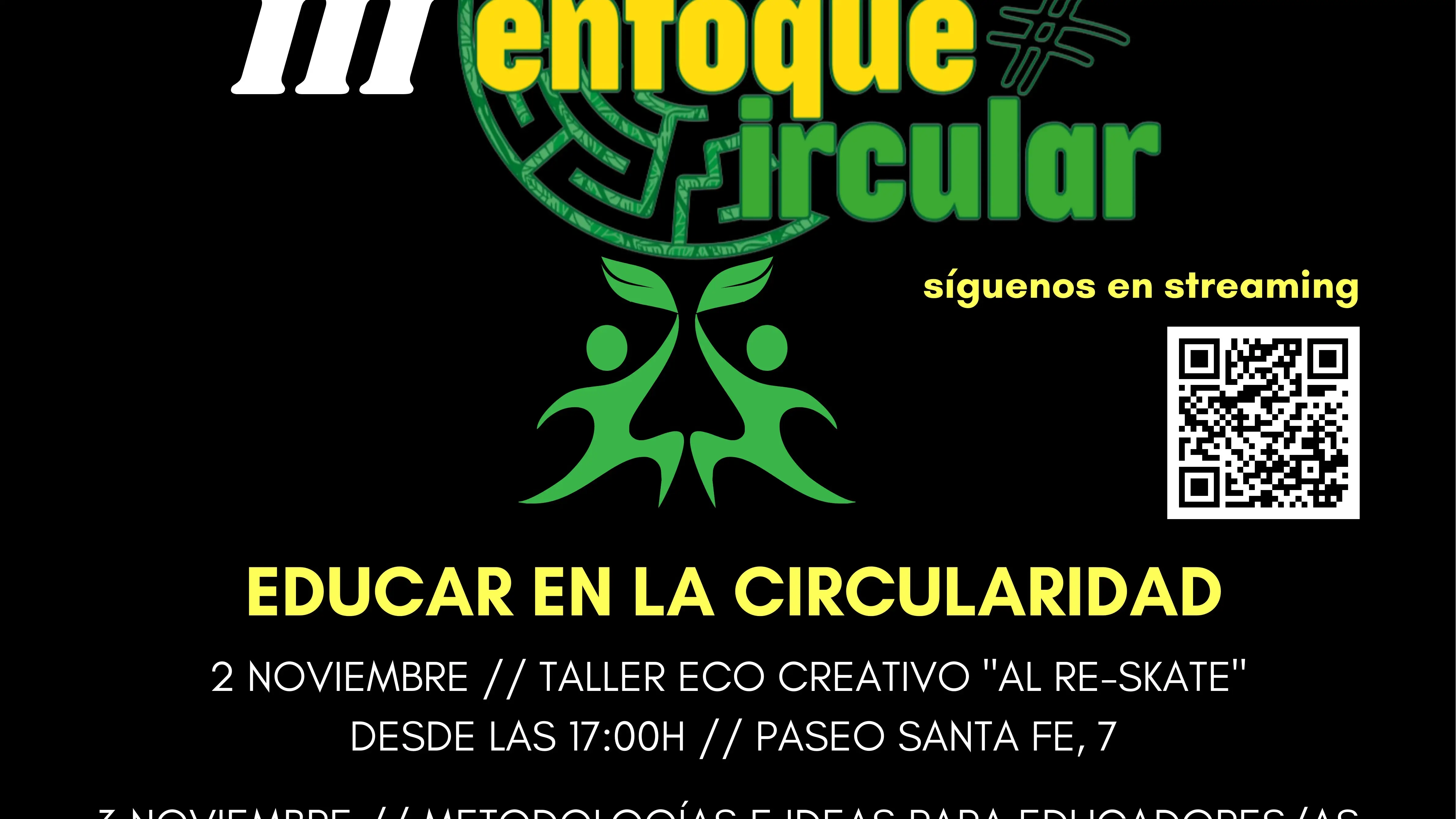 Cartel de 'EnfoqueCircular'.FUNDACIÓN CAJASOL28/10/2022