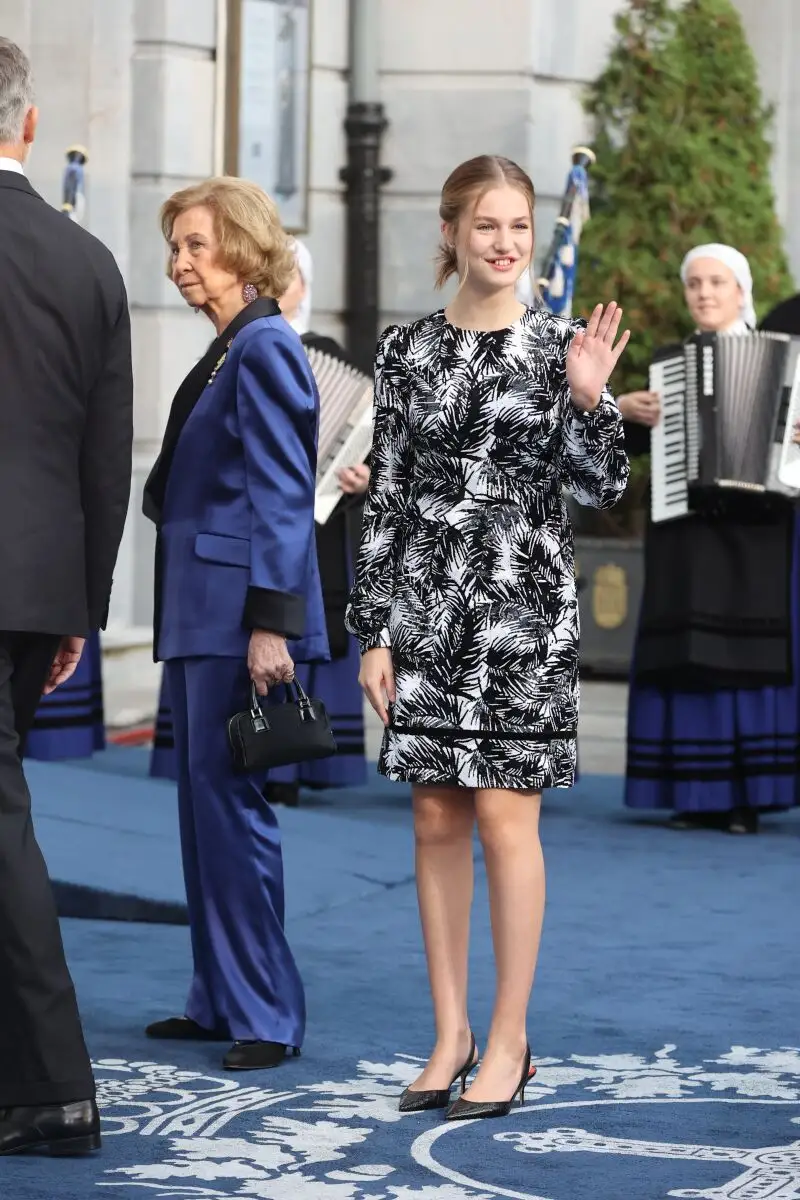 La Princesa Leonor yen los Premios Princesa de Asturias 2022 a 28 de Octubre de 2022 en Oviedo (España).