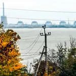 Imagen de los reactores de la central nuclear de Zaporiyia