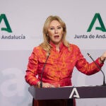 La consejera de Economía y Hacienda de la Junta de Andalucía, Carolina España