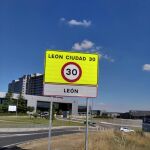 Límite de velocidad a 30 kilómetros por hora en León