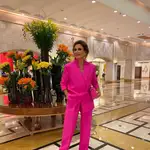 La musa de Valentino desplegó todo su glamour en Qatar