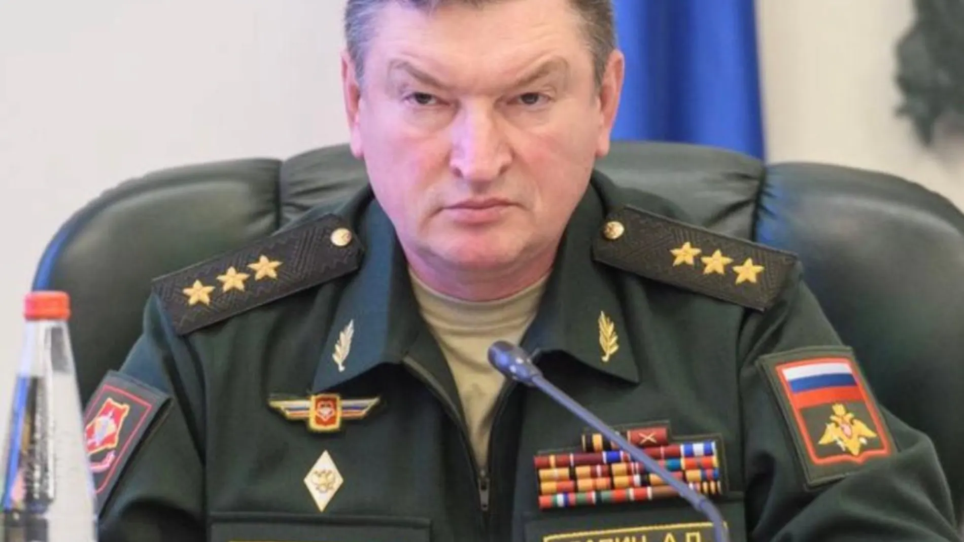 El general ruso Alexander Lapin