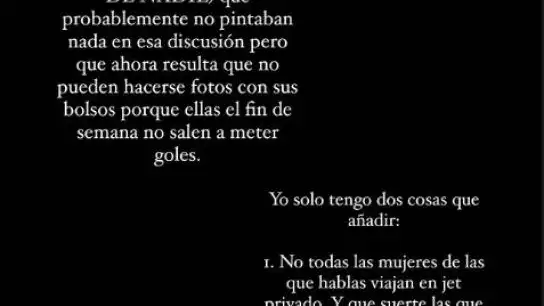 La respuesta de Lucía Pavón a Carla Barber.