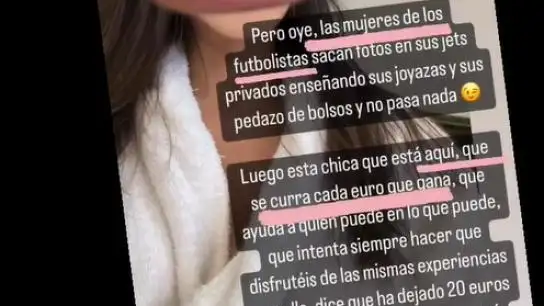 El comentario de Carla Barber.