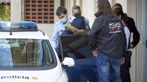La detención del acusado, Alberto R.M.