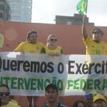 Un grupo de seguidores de Jair Bolsonaro pide la intervención del Ejército tras su derrota en las elecciones