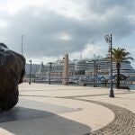 El crucero Aida Perla atracado en Cartagena