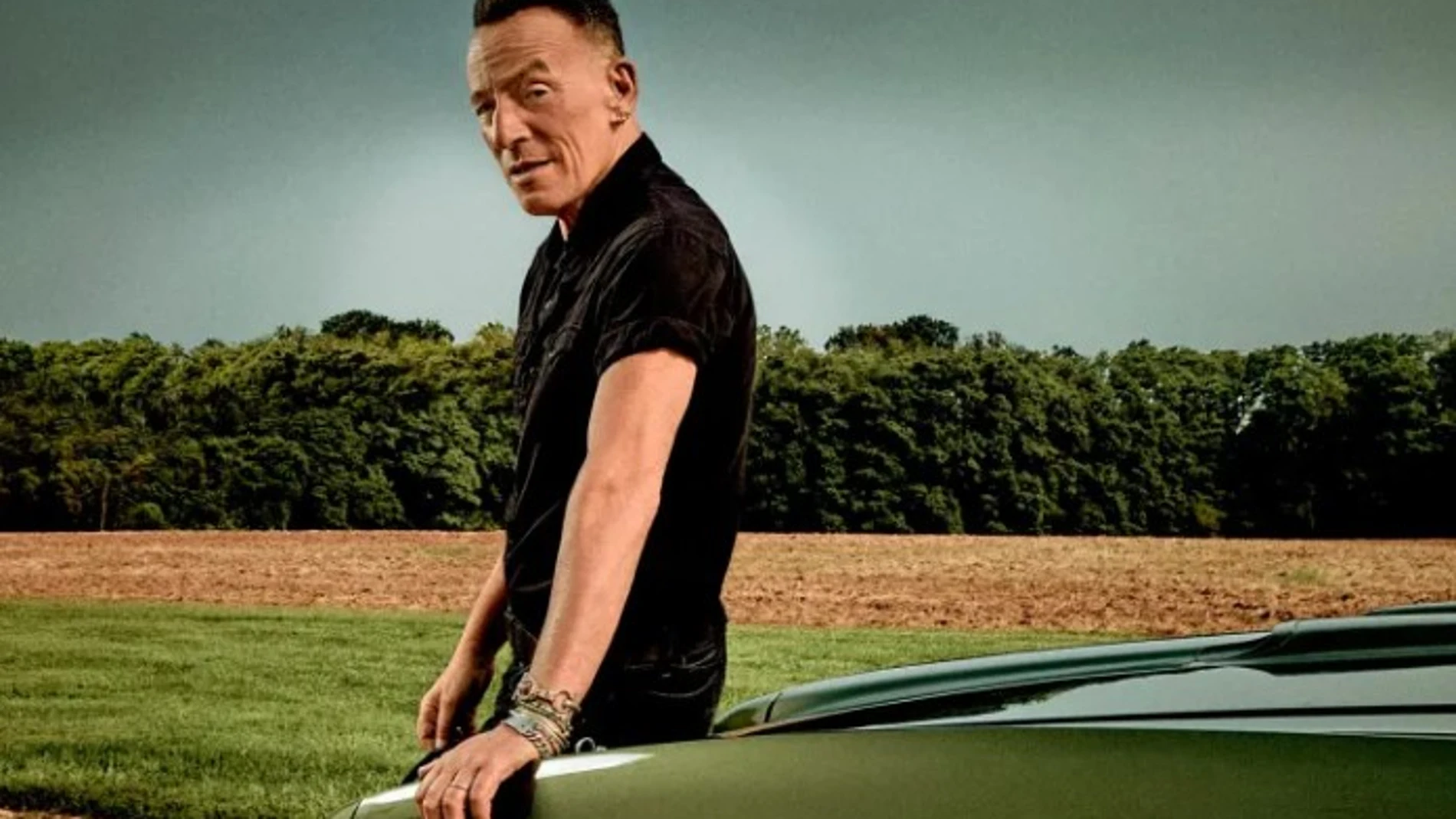 Bruce Springsteen, a sus 73 años, en una imagen promocional de su nuevo álbum