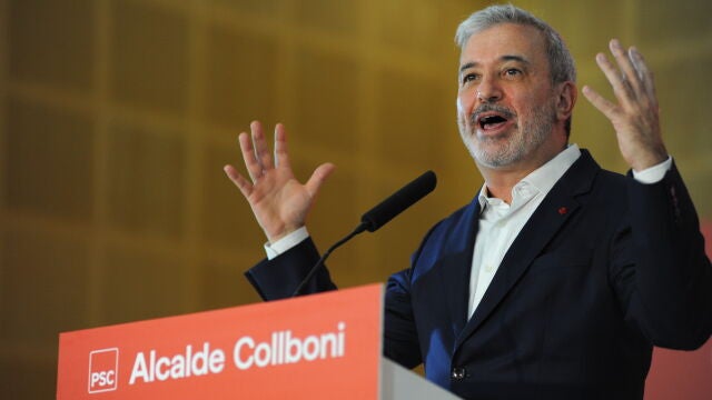 El candidato del PSC a la Alcaldía de Barcelona, Jaume Collboni