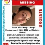 Buscan a una chica de 14 años desaparecida desde ayer en Móstoles